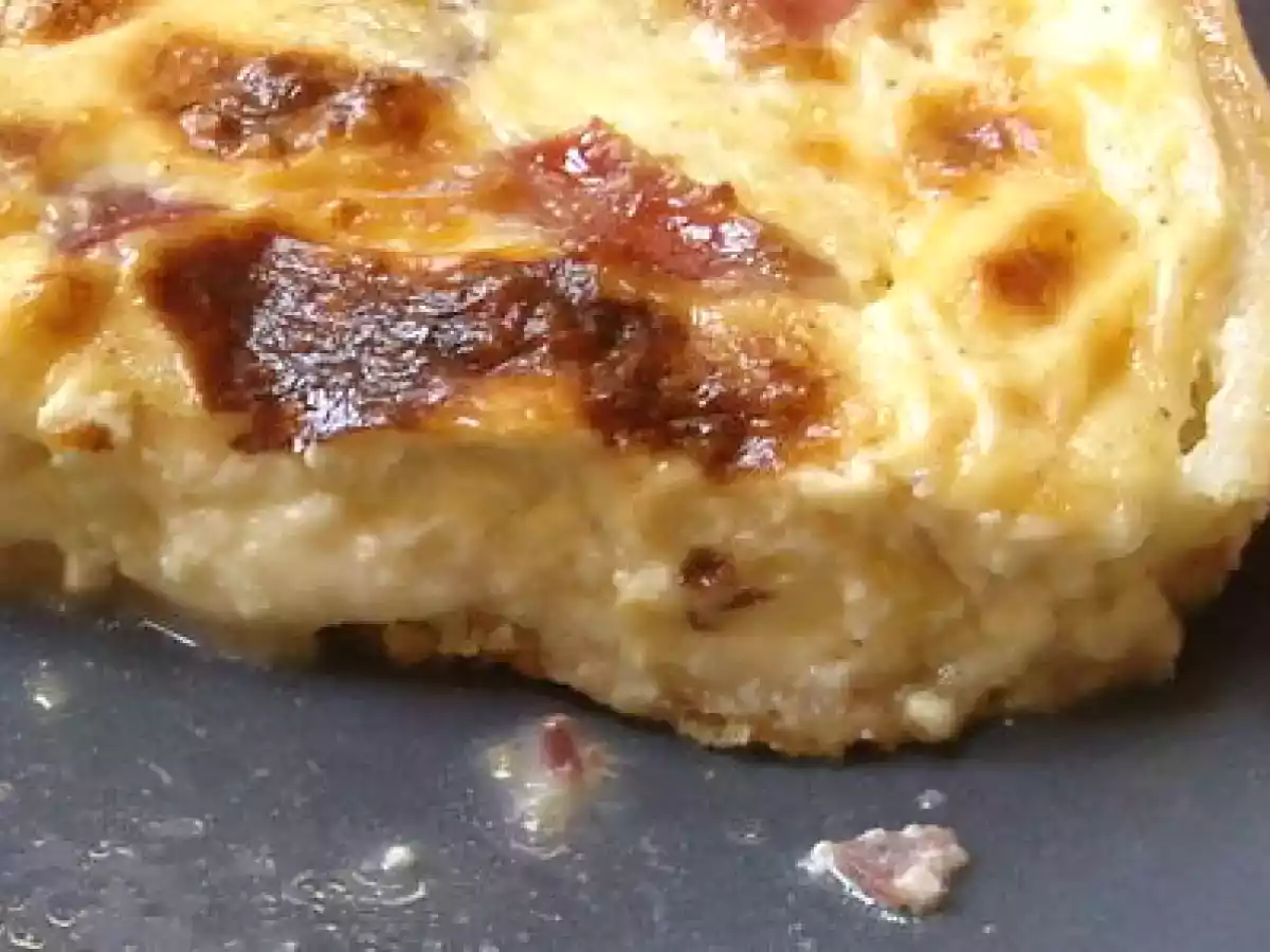 Tarte au reblochon et au Comté - photo 2