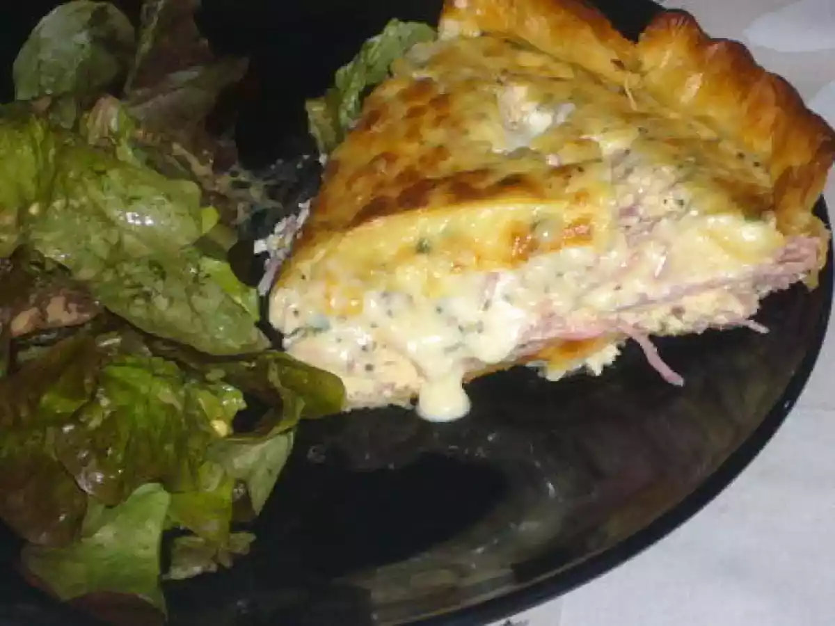 Tarte au Reblochon, Mascarpone et jambon fumé - photo 3