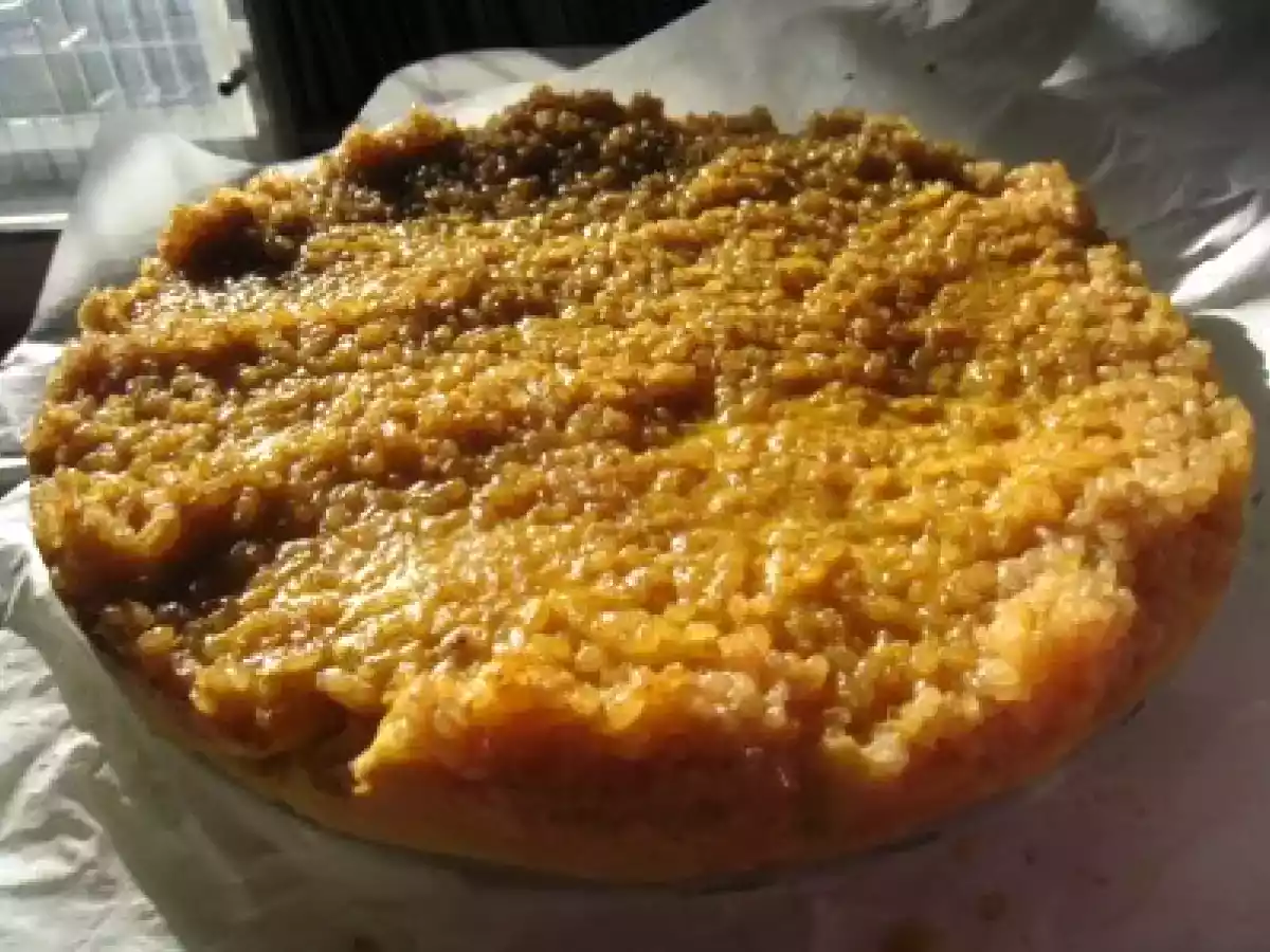 Tarte au riz sans gluten