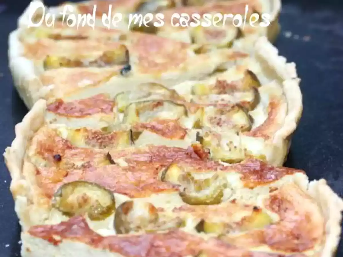 Tarte au roquefort et aux figues