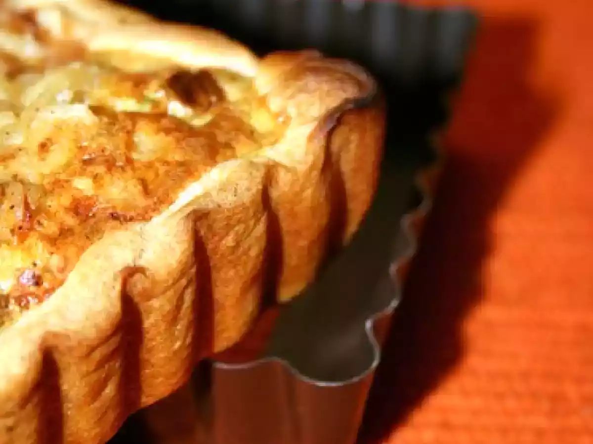 Tarte au saumon et poireaux - photo 2