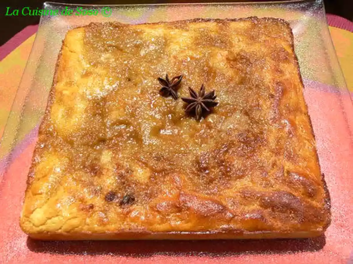Tarte au sucre à la provençale