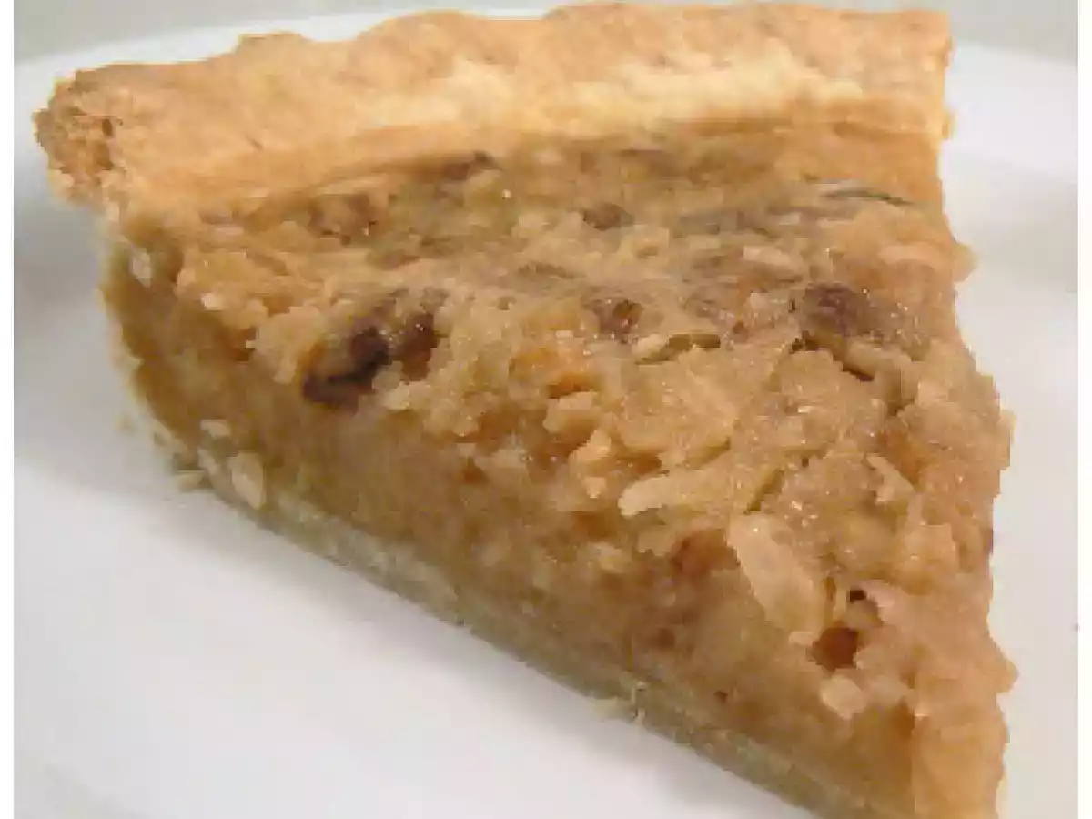 Tarte au sucre et à la noix de coco - photo 2