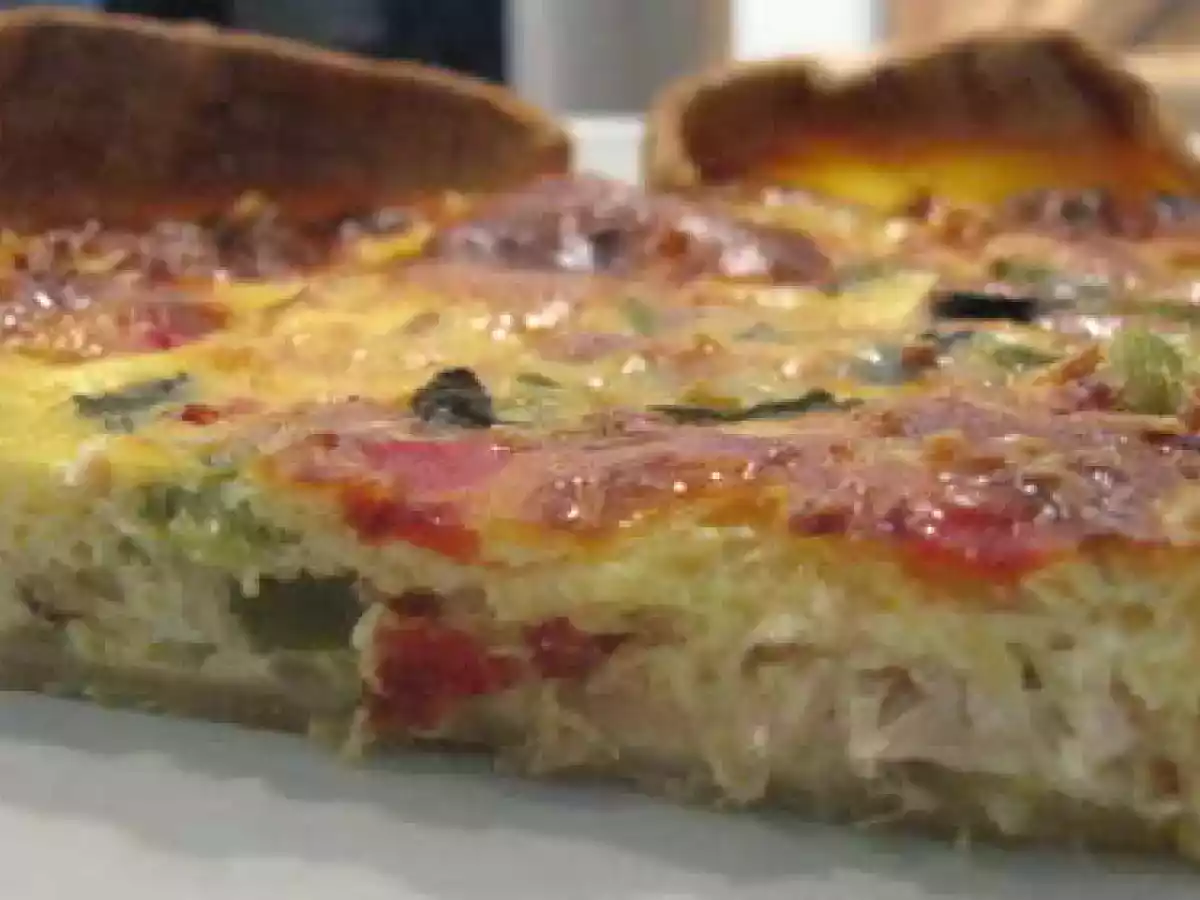 Tarte au thon et poivrons - photo 3