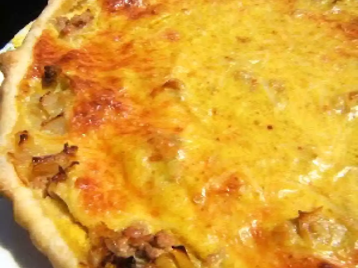 Tarte au thon, poireaux et curry - photo 3