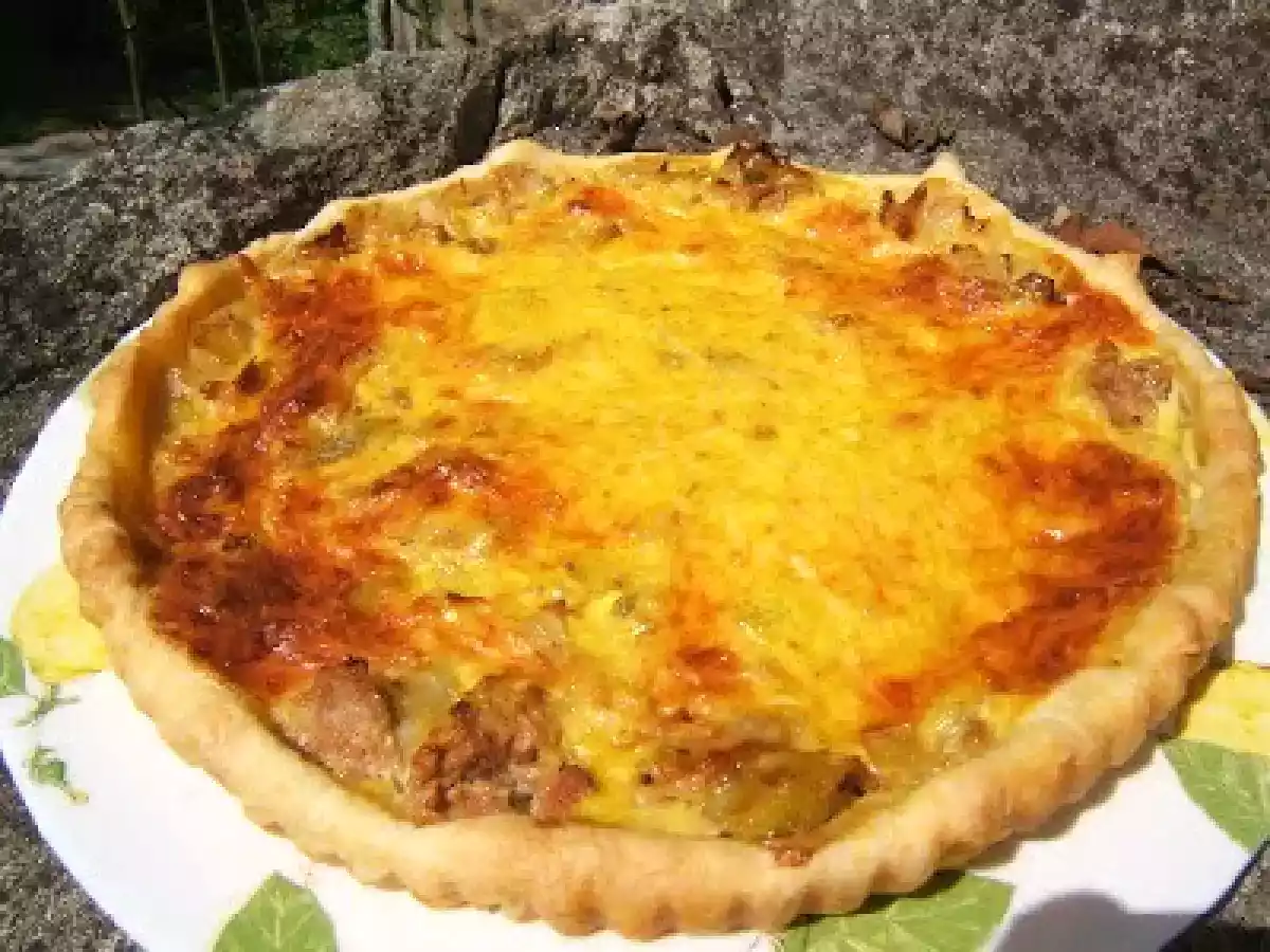 Tarte au thon, poireaux et curry - photo 5