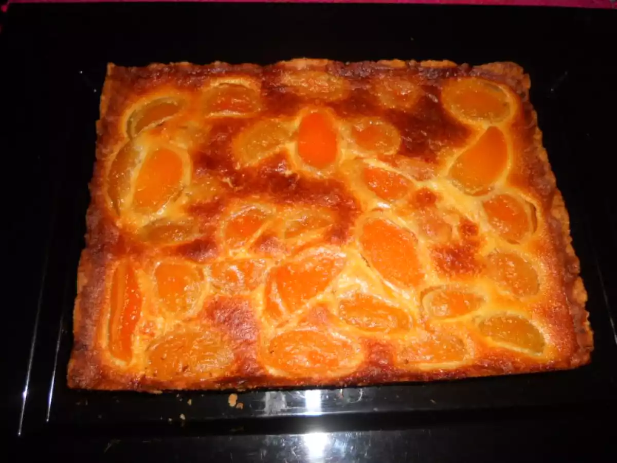 Tarte aux abricots