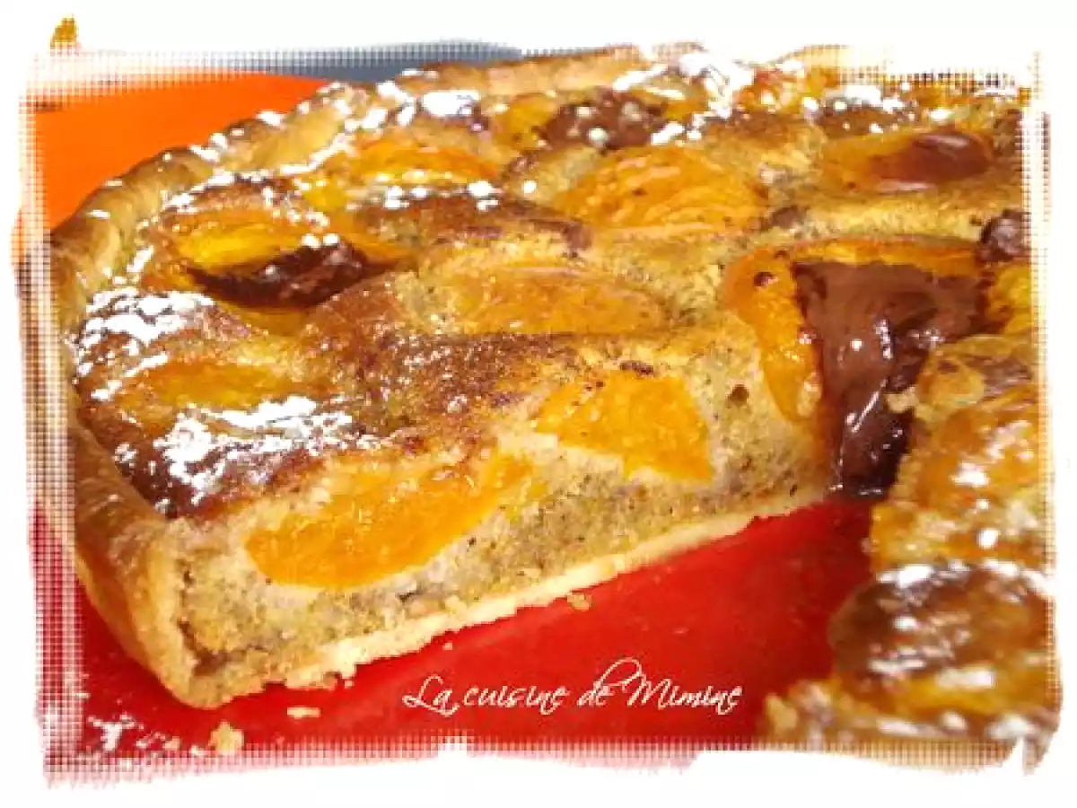 Tarte aux abricots et à la crème de noisette - photo 2