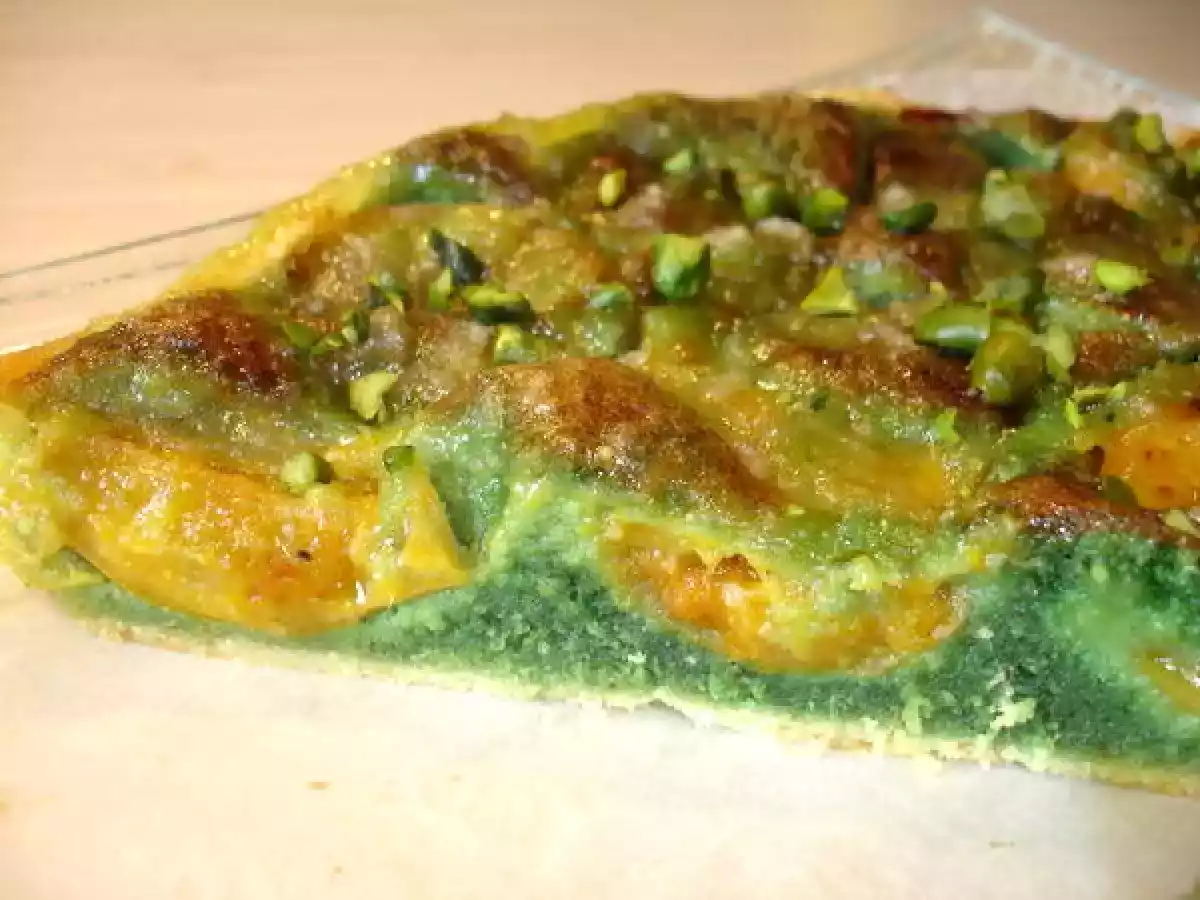 TARTE AUX ABRICOTS ET AUX PISTACHES - photo 2