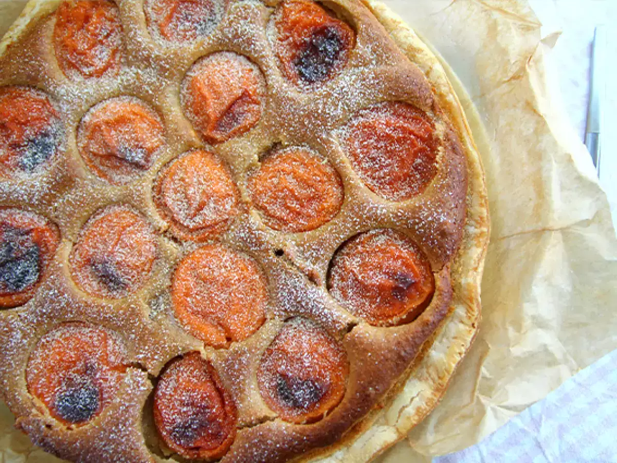 Tarte aux abricots sans gluten - photo 4