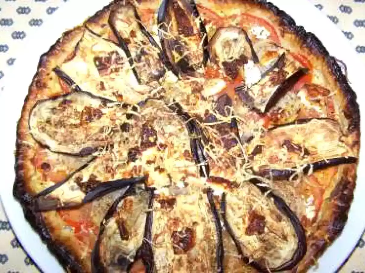 tarte aux aubergines et aux tomates - photo 2