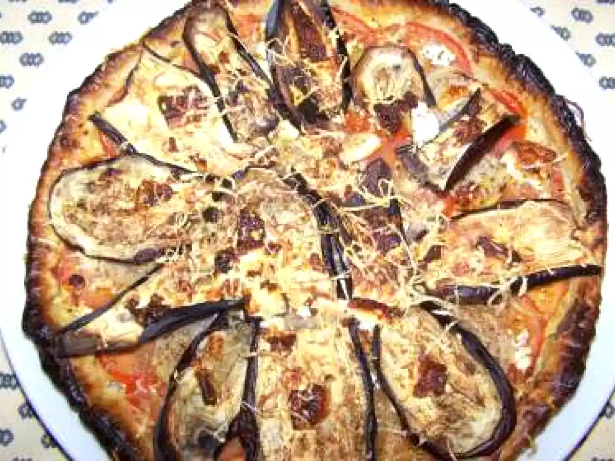 tarte aux aubergines et aux tomates - photo 3