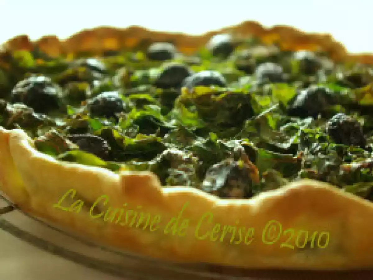 Tarte aux blettes et aux olives - photo 2
