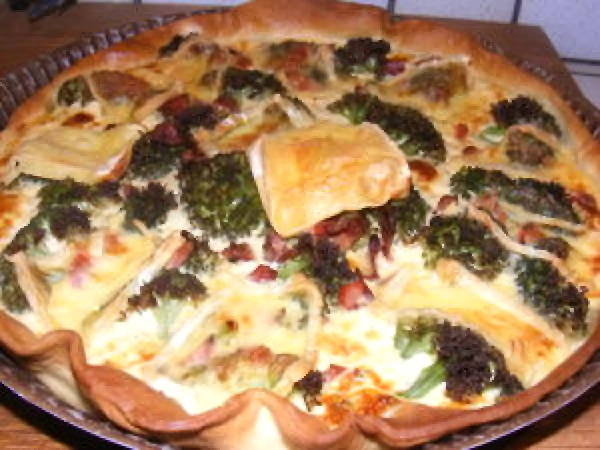 TARTE AUX BROCOLIS ET PAVÉ D'AFFINOIS - photo 3