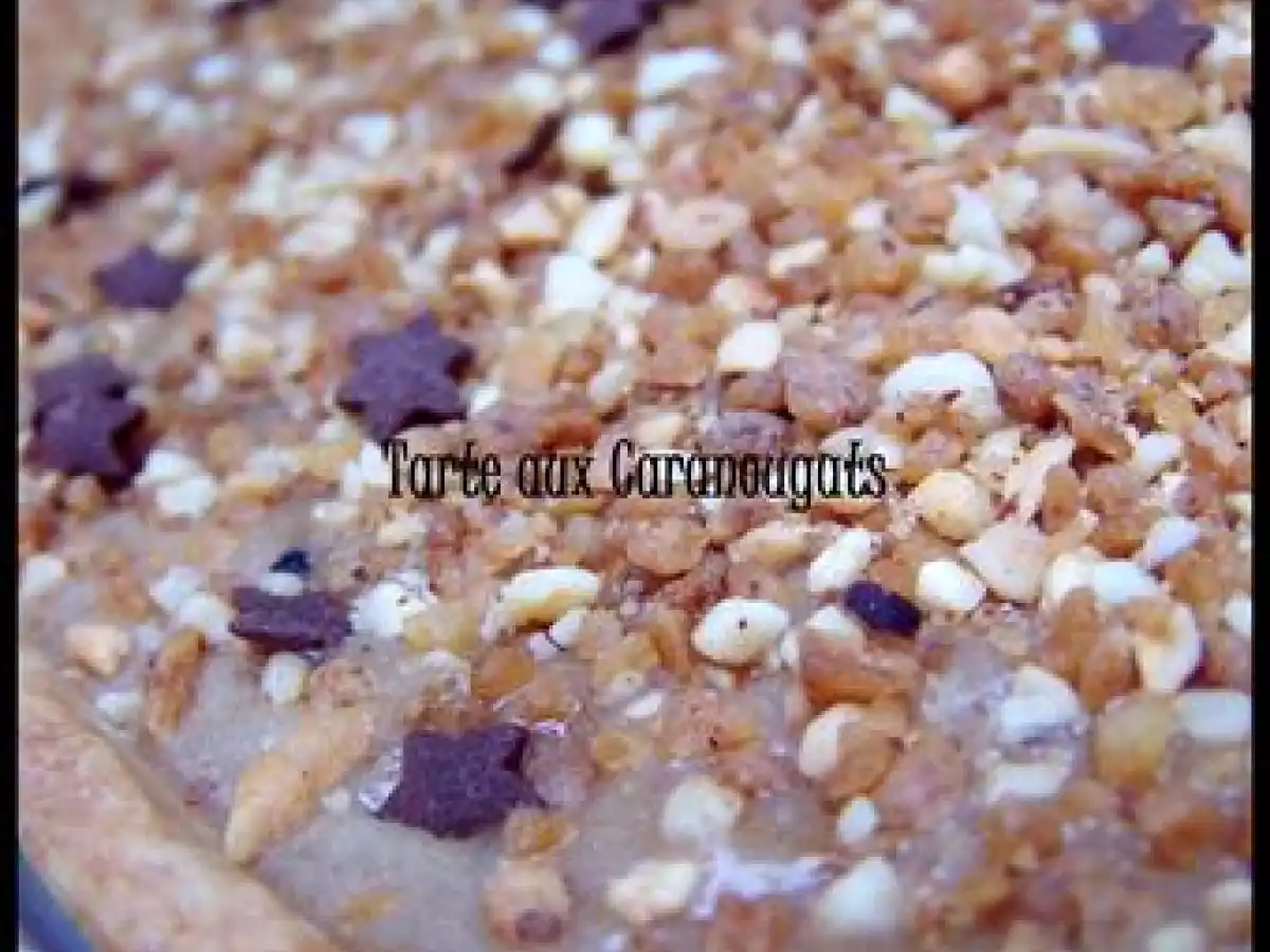 Tarte aux caranougat