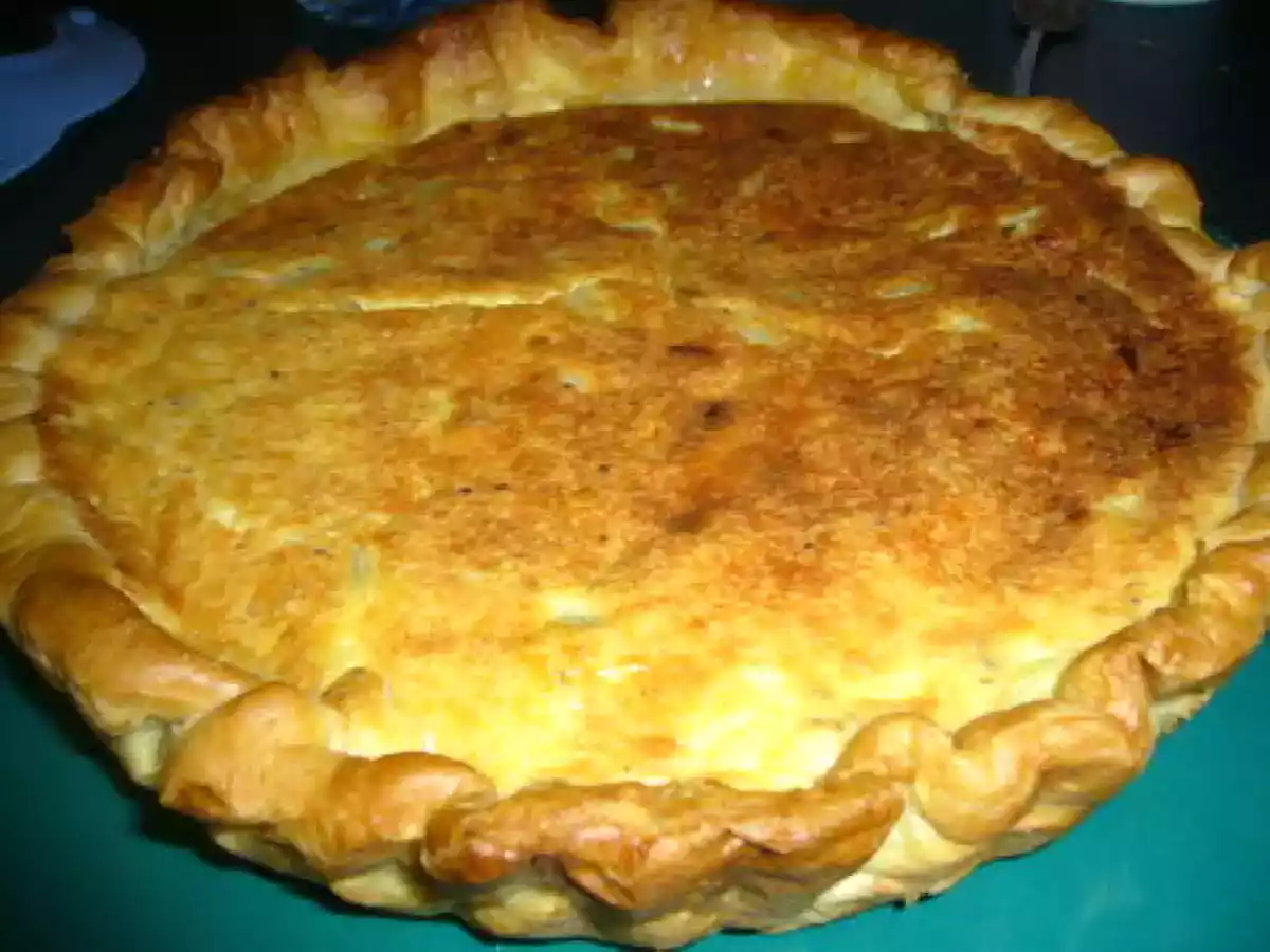 Tarte aux courgettes et mascarpone