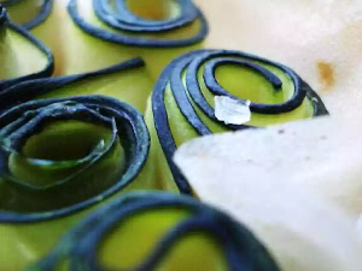 Tarte aux courgettes façon Bouton de Rose, Eclair carotte, fenouil, gingembre - photo 4