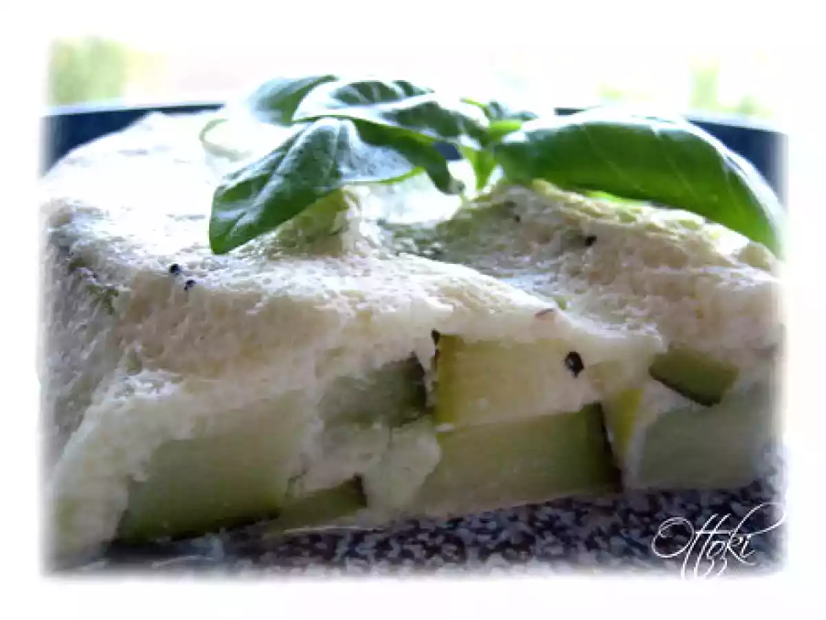 Tarte aux courgettes sans pâte (allégé)