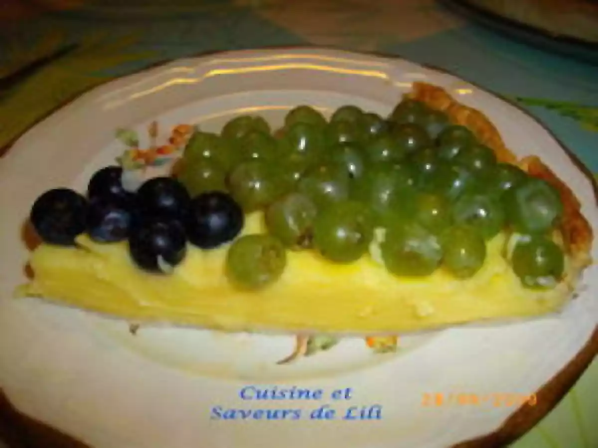 Tarte aux deux raisins - photo 2