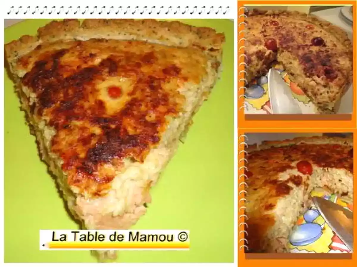 Tarte aux deux saumons fenouil et chou chinois - photo 2