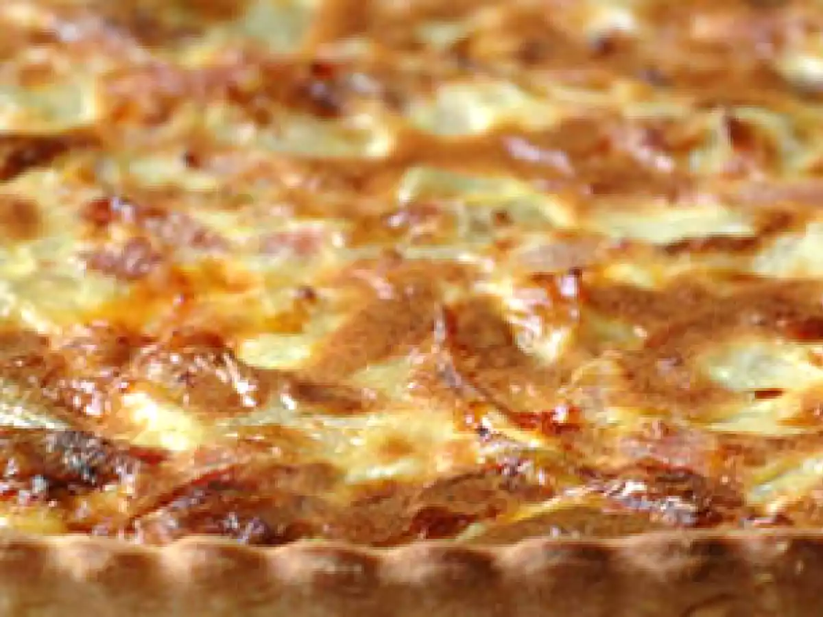 Tarte aux endives et au comté