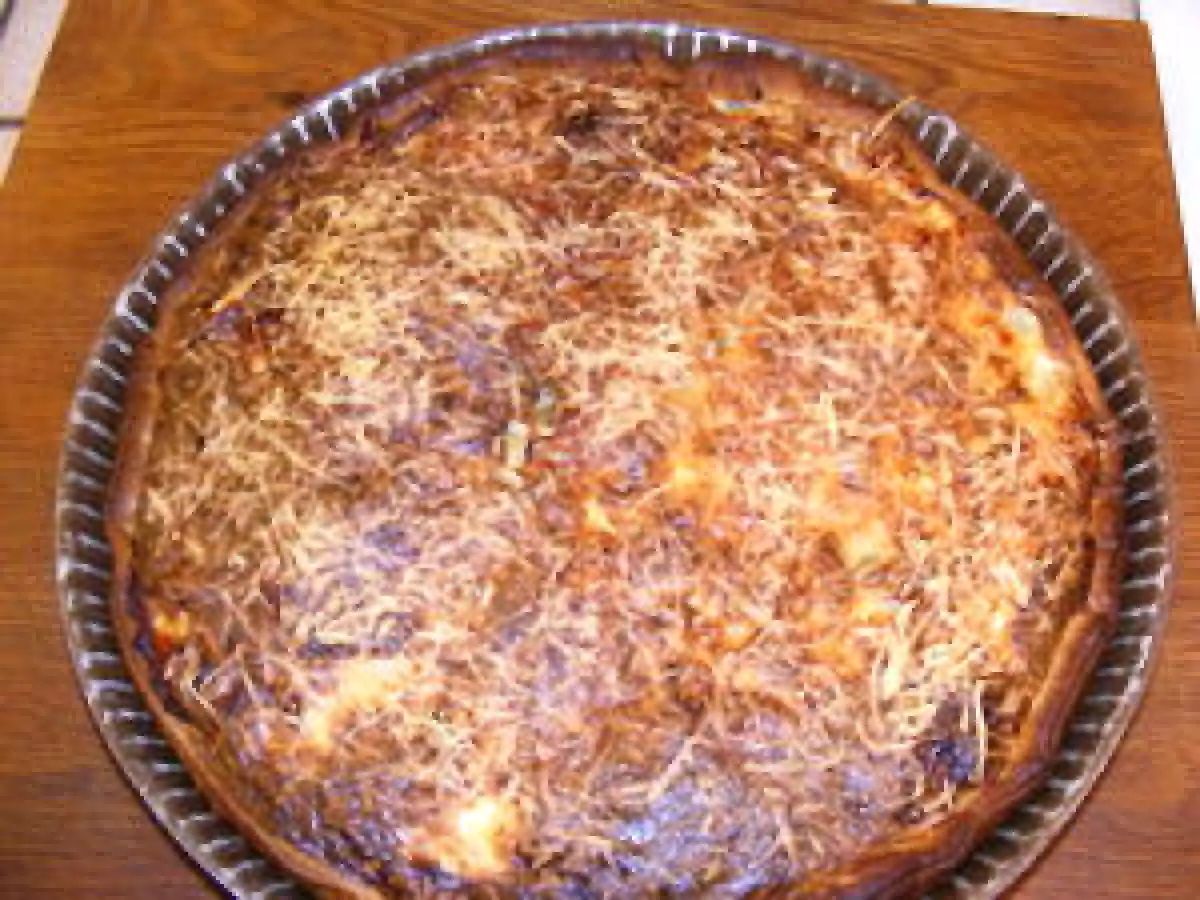 TARTE AUX ENDIVES ET AU THON