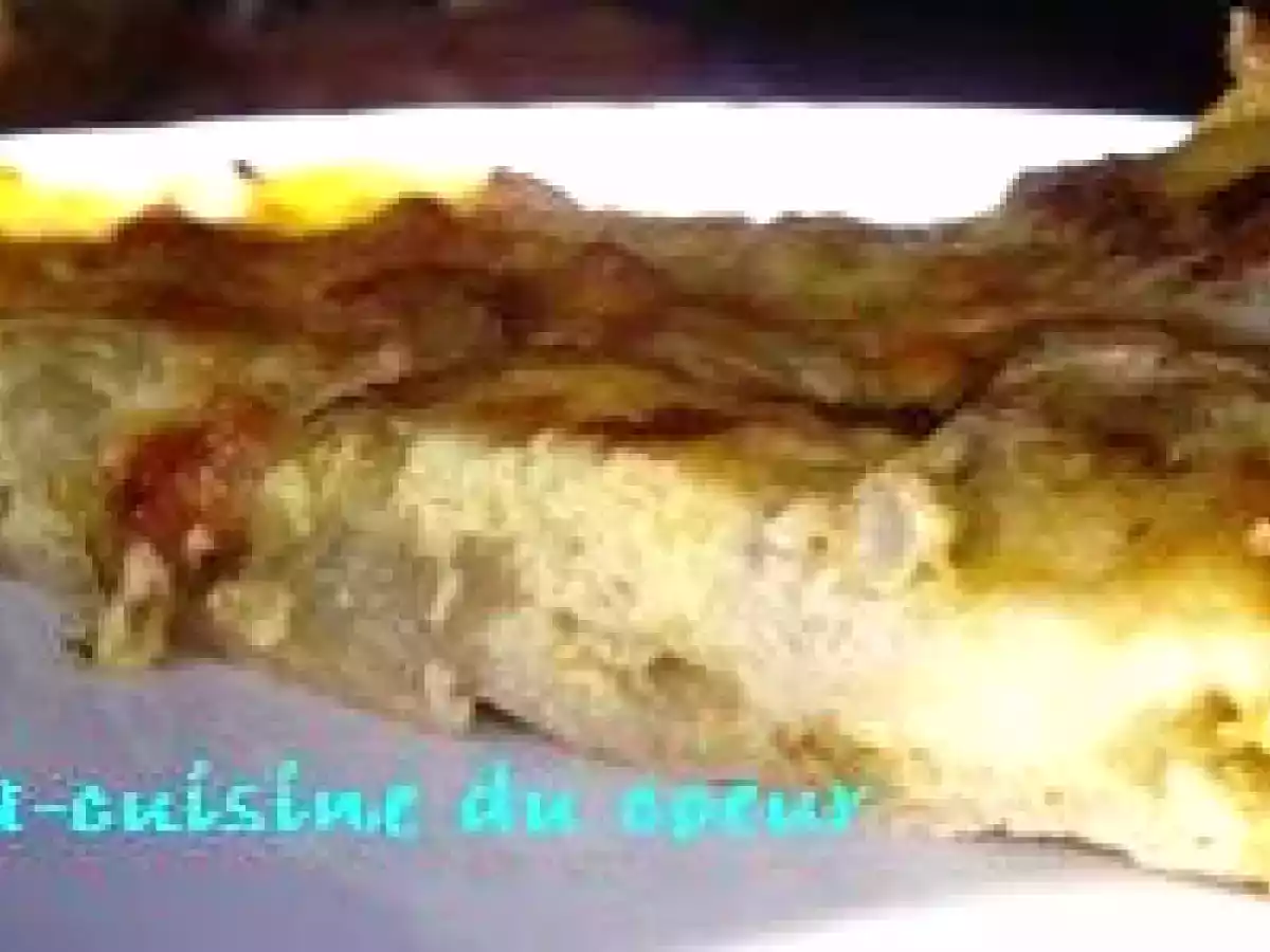 TARTE AUX ENDIVES ET GORGONZOLA - photo 2