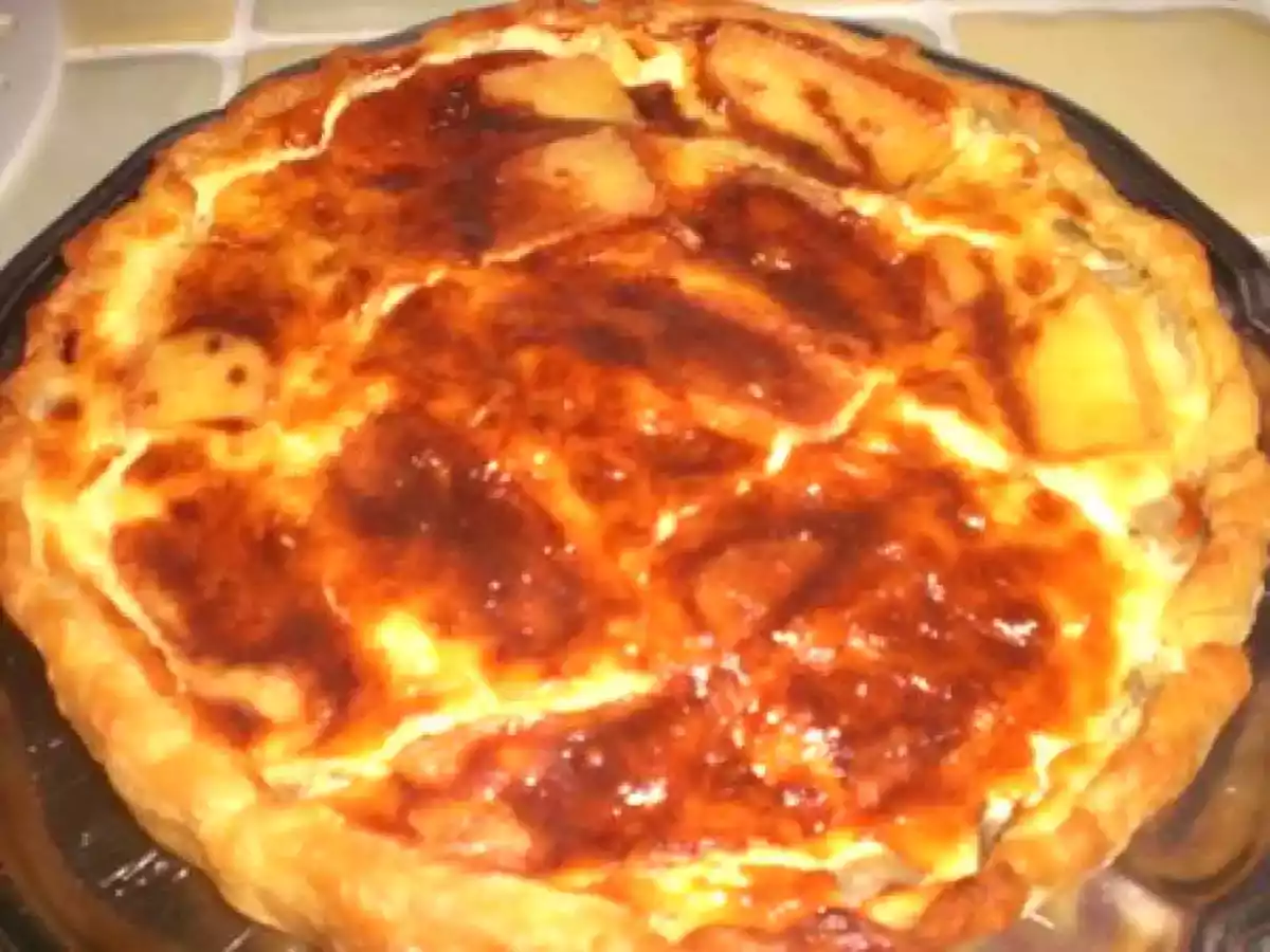 TARTE AUX ENDIVES ET MAROILLES