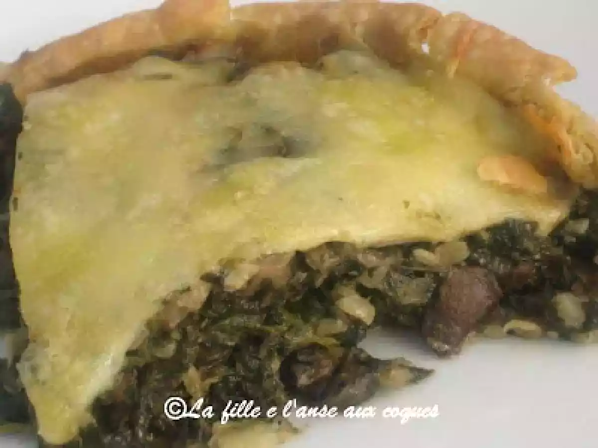 TARTE AUX ESCARGOTS ET PESTO - photo 3