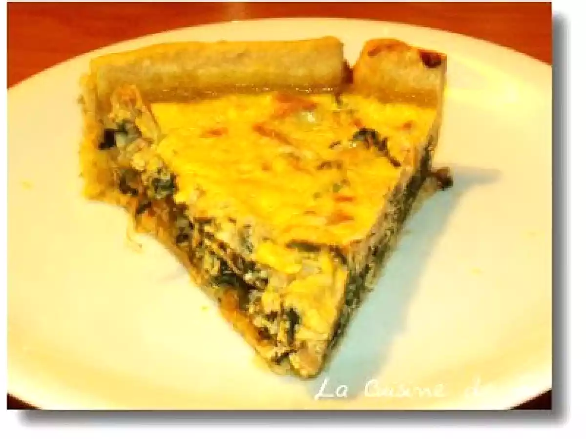 Tarte aux feuilles de blettes