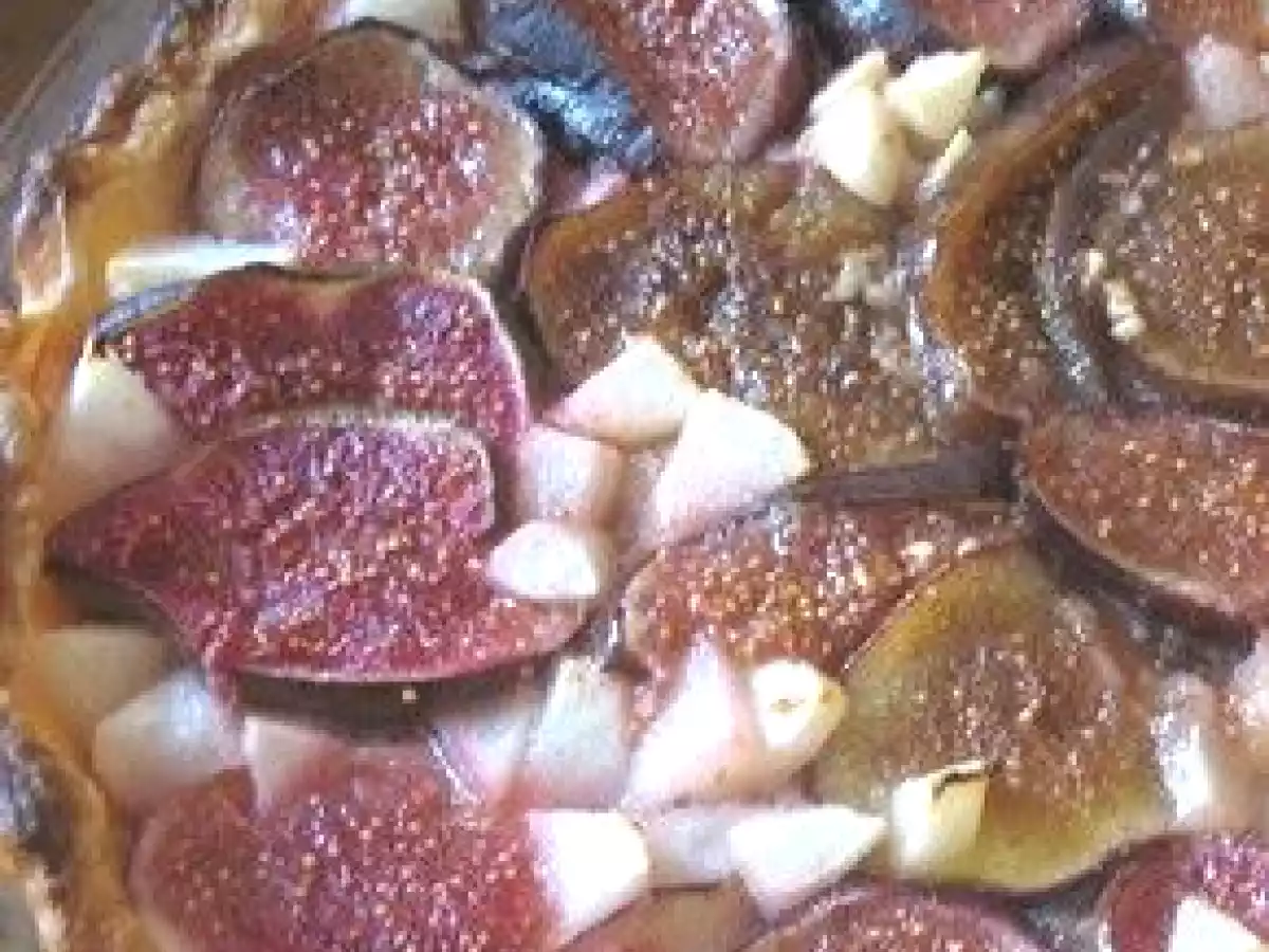 Tarte aux figues et au sirop de romarin / Tarta z figami i syropem rozmarynowym