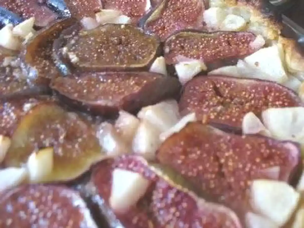 Tarte aux figues et au sirop de romarin / Tarta z figami i syropem rozmarynowym - photo 3