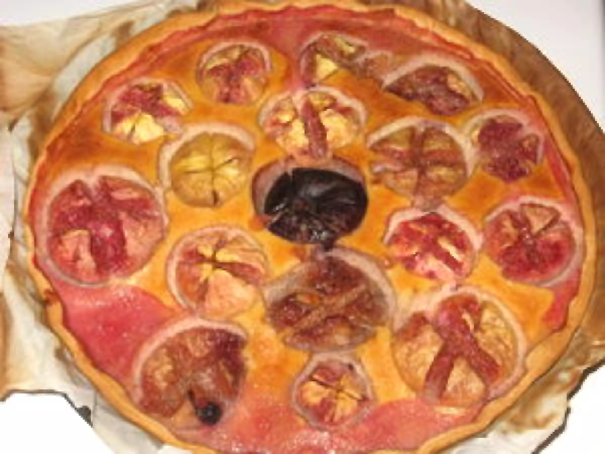Tarte aux figues et mascarpone