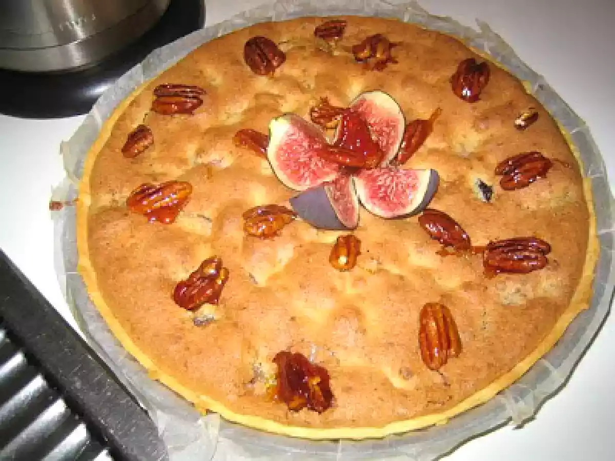 Tarte aux figues et noix de Pécan!!