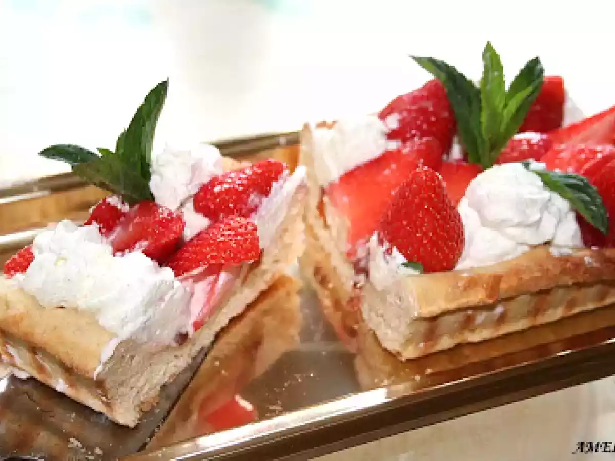 TARTE AUX FRAISES A LA MOUSSE MASCARPONE - photo 3