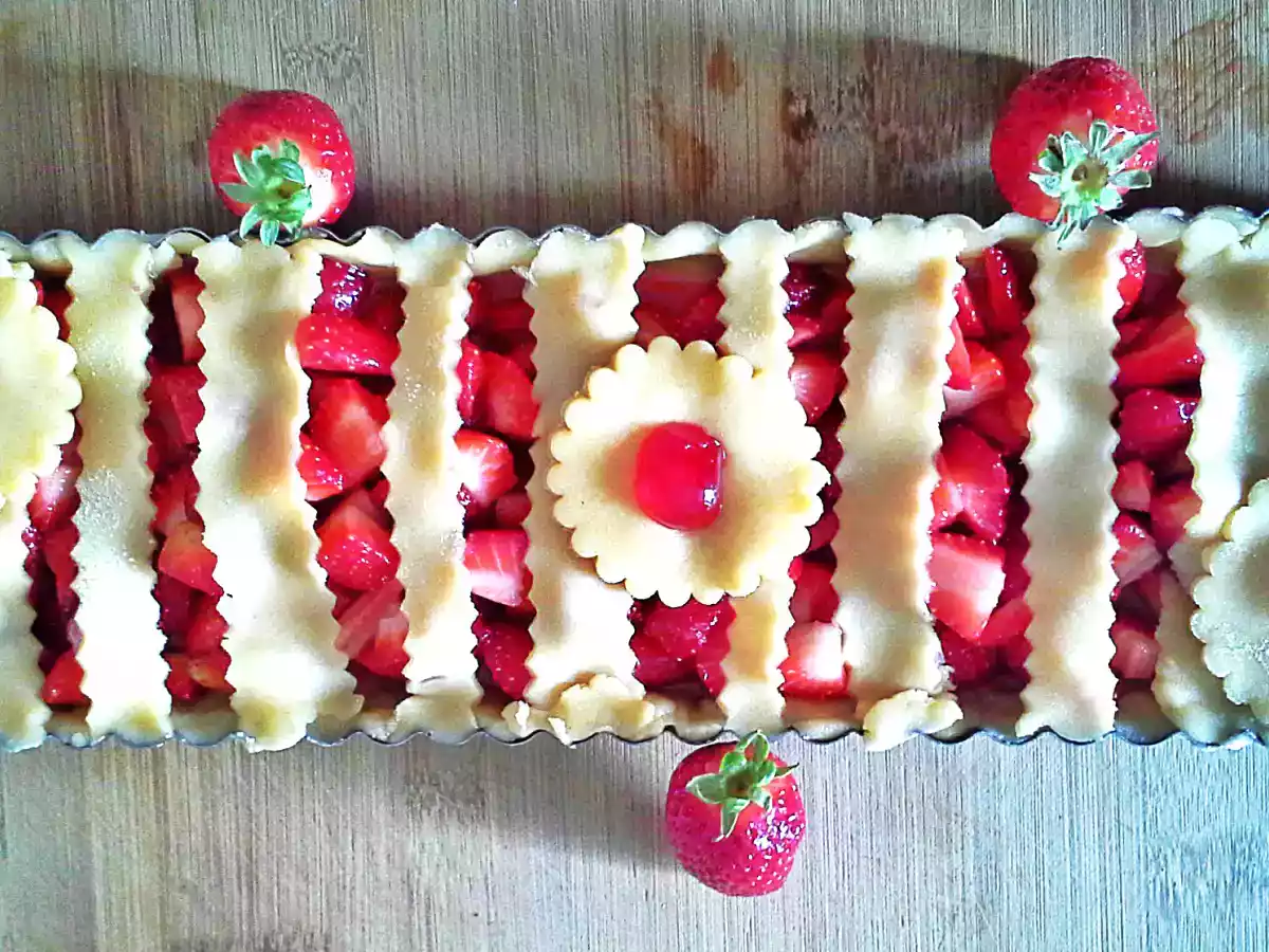 Tarte aux Fraises {cuites}
