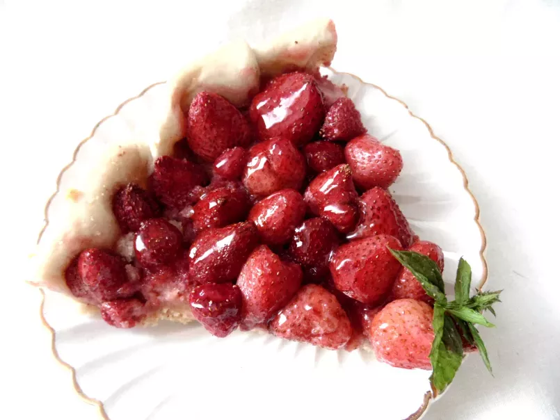 Tarte aux fraises et aux madeleines, photo 2