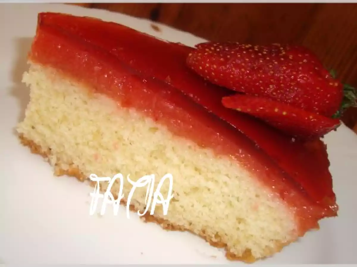 Tarte aux fraises et sa gelée miroir - photo 3