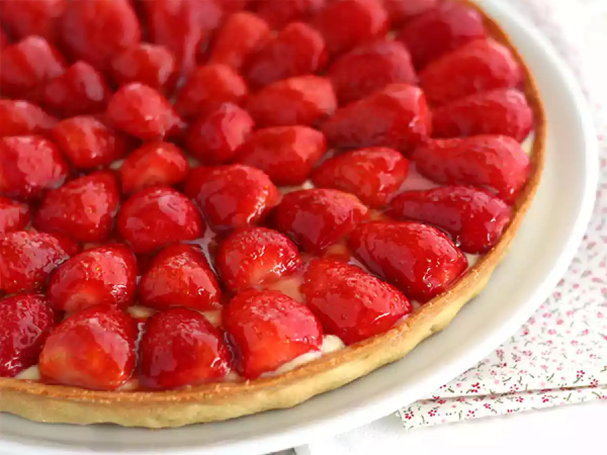 Tarte aux fraises facile - photo 3