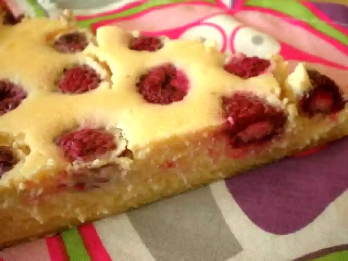 TARTE aux FRAMBOISES et CHOCOLAT BLANC - photo 3