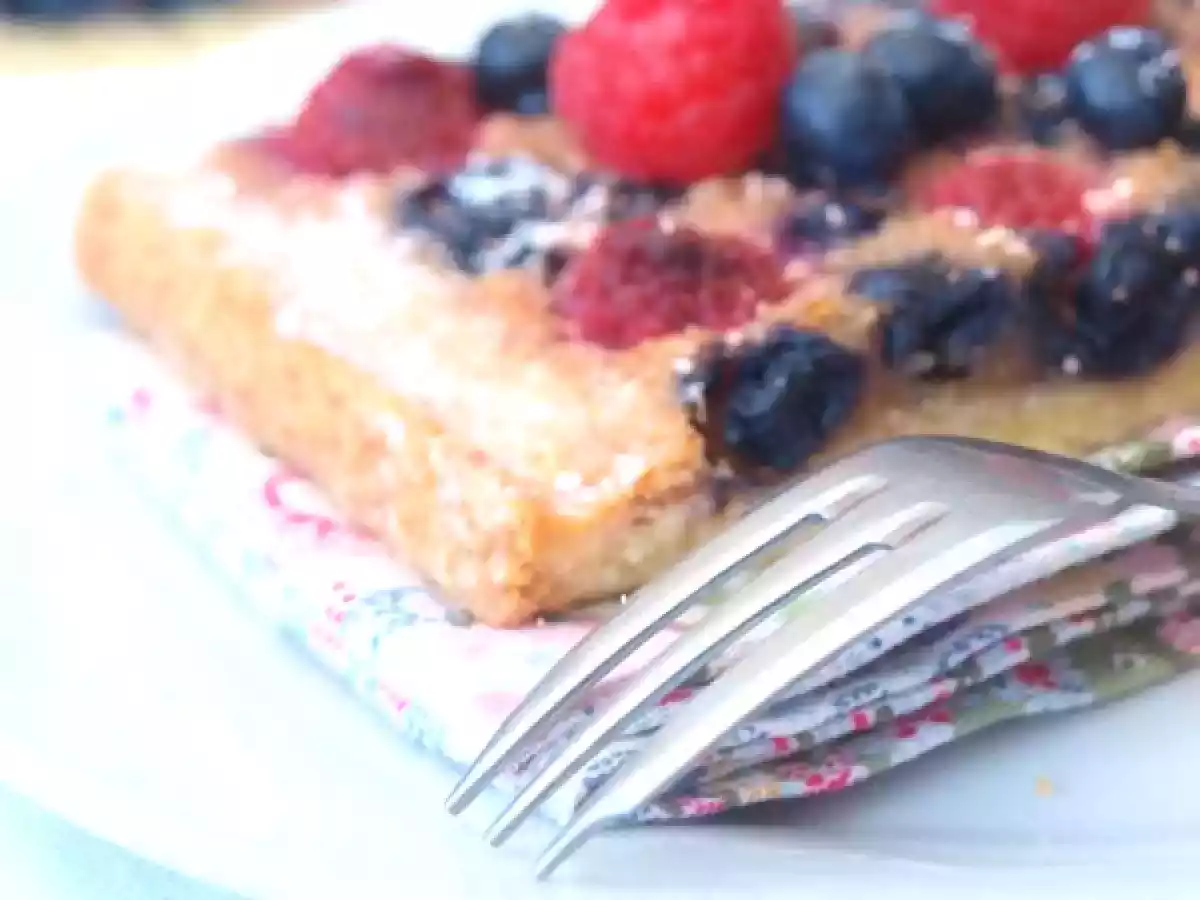 Tarte aux framboises et myrtilles ou l'histoire d'une belle aventure entre filles ... - photo 2