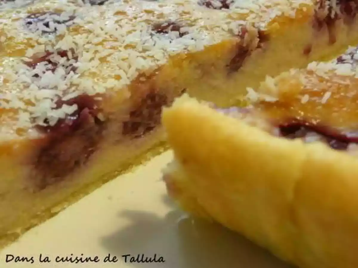 Tarte aux framboises, faisselle et amande - photo 4