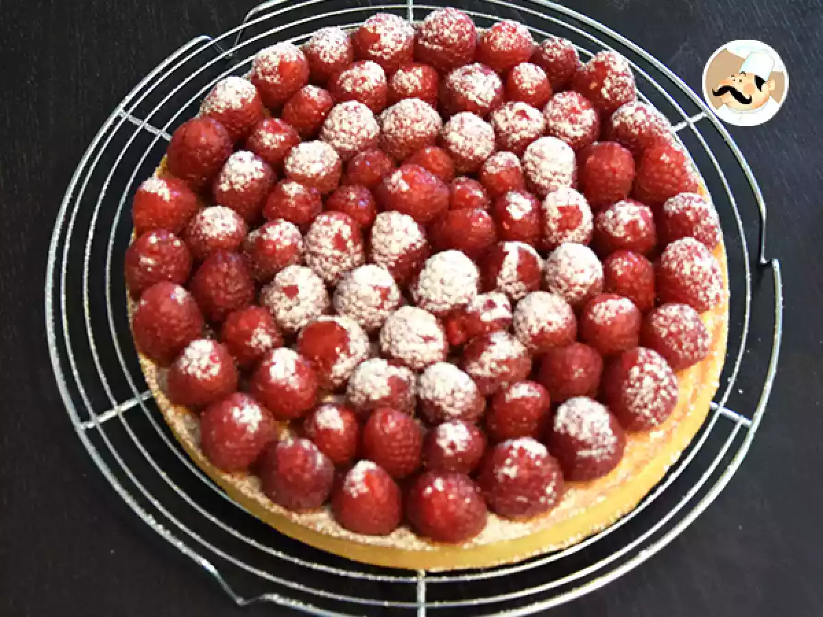 Tarte aux framboises (simple et rapide) - photo 3