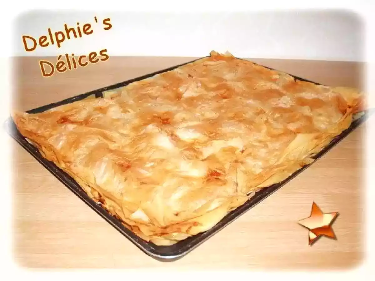 TARTE AUX FRUITS AVEC LA PATE FILO