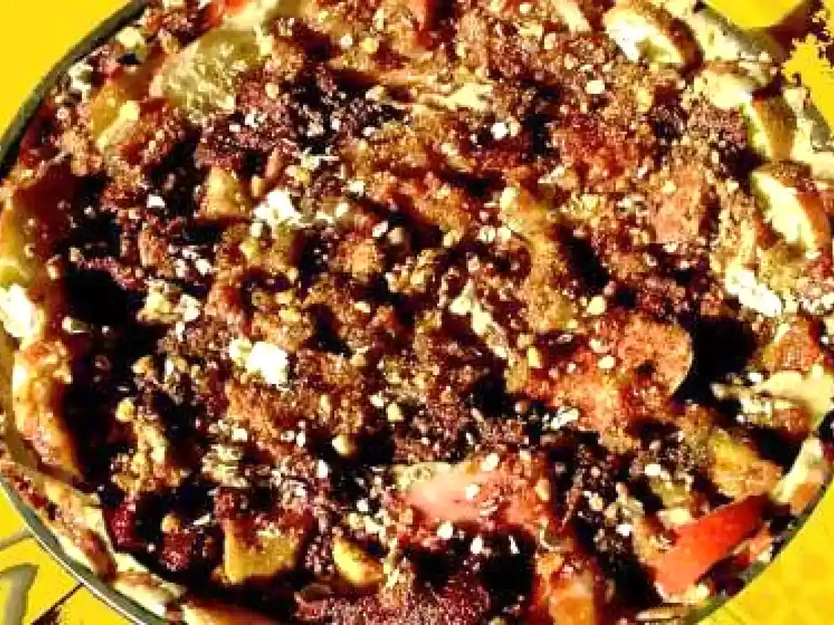 tarte aux fruits d'automne avec une chantilly aux noix - photo 2