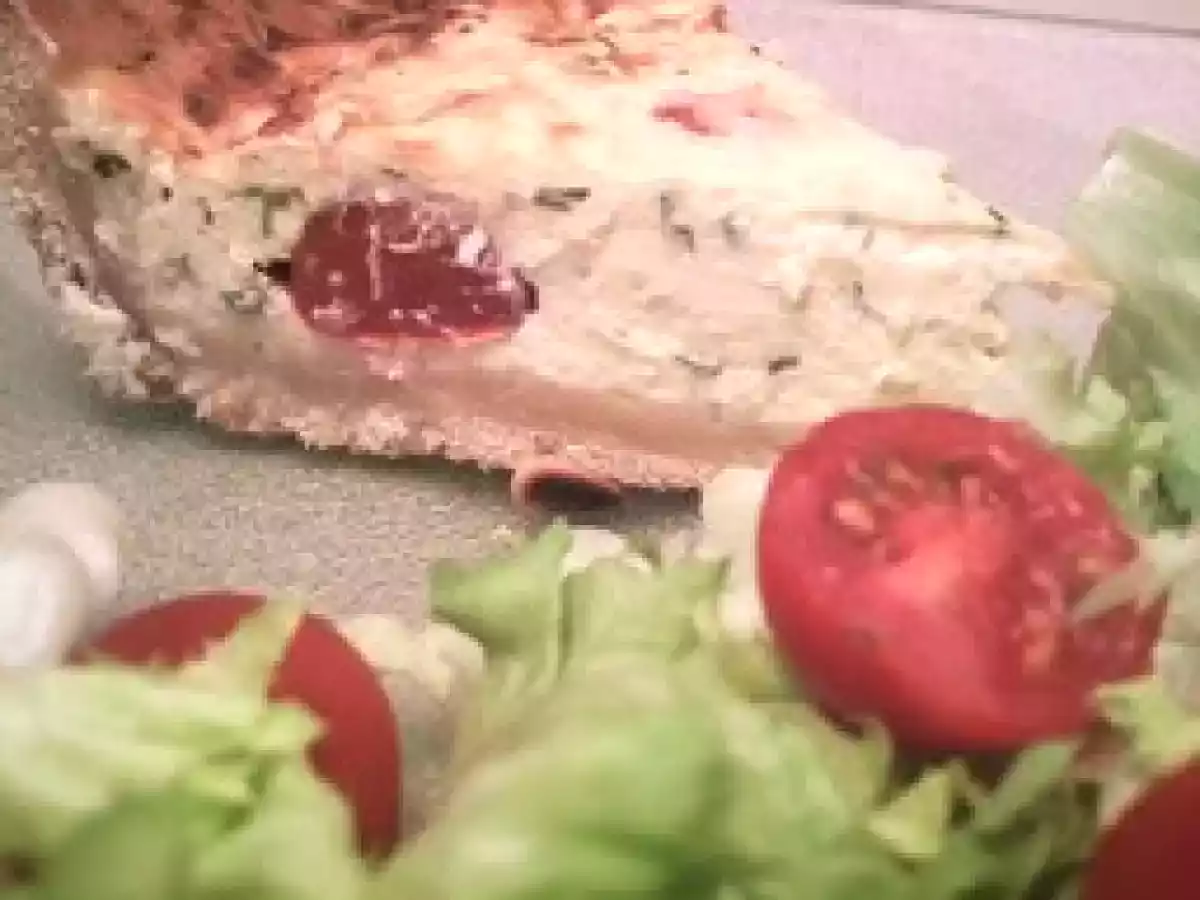 Tarte aux herbes et à la ricotta