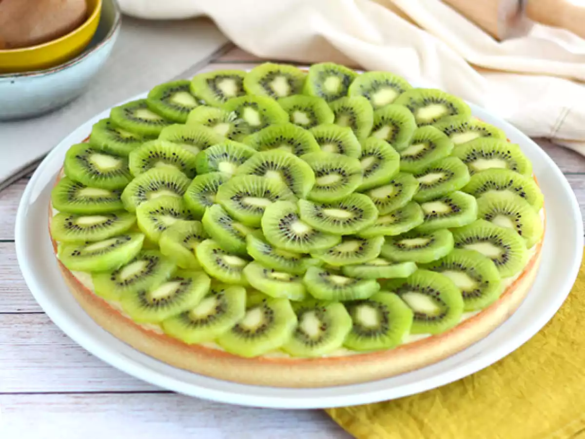 Tarte aux kiwis (rapide et simple) - photo 2
