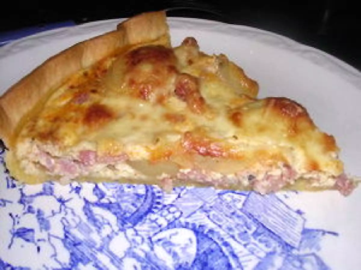 TARTE AUX LARDONS ET PESTO ROUGE - photo 2