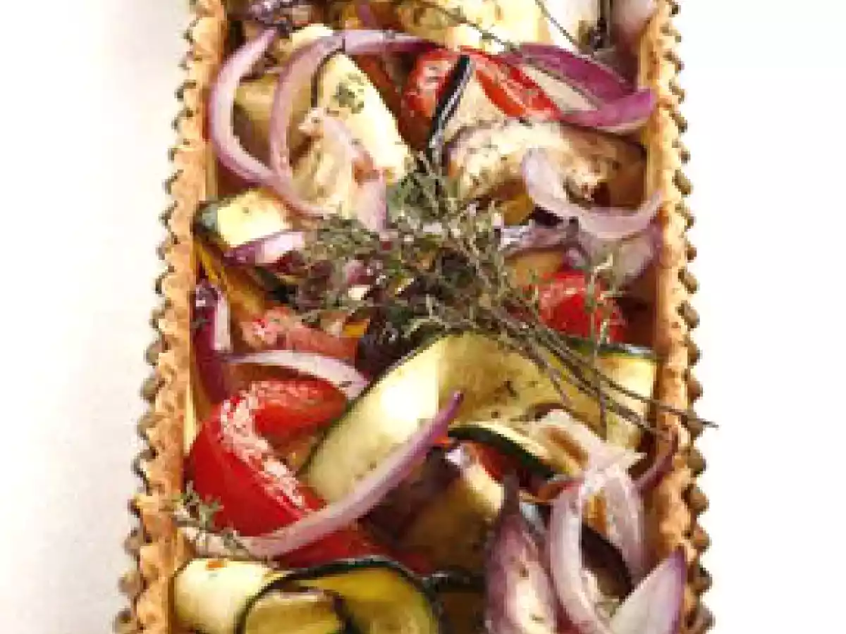 Tarte aux légumes du soleil