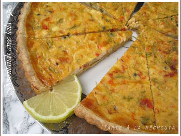 Tarte aux légumes grillés autrement